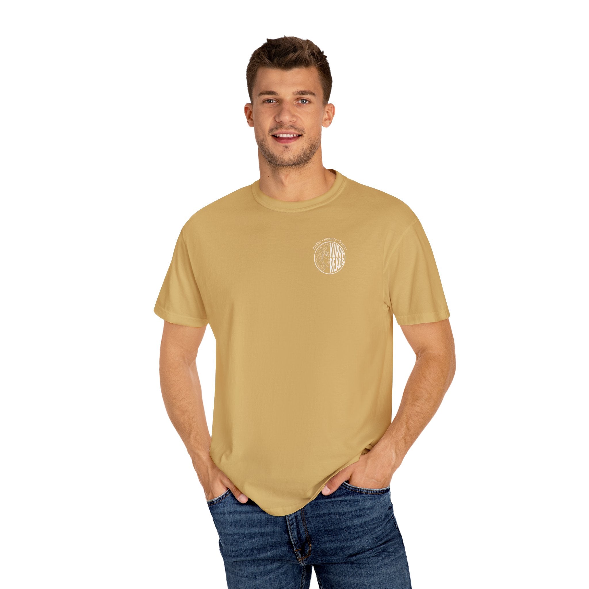 kurryreads logo t-shirt