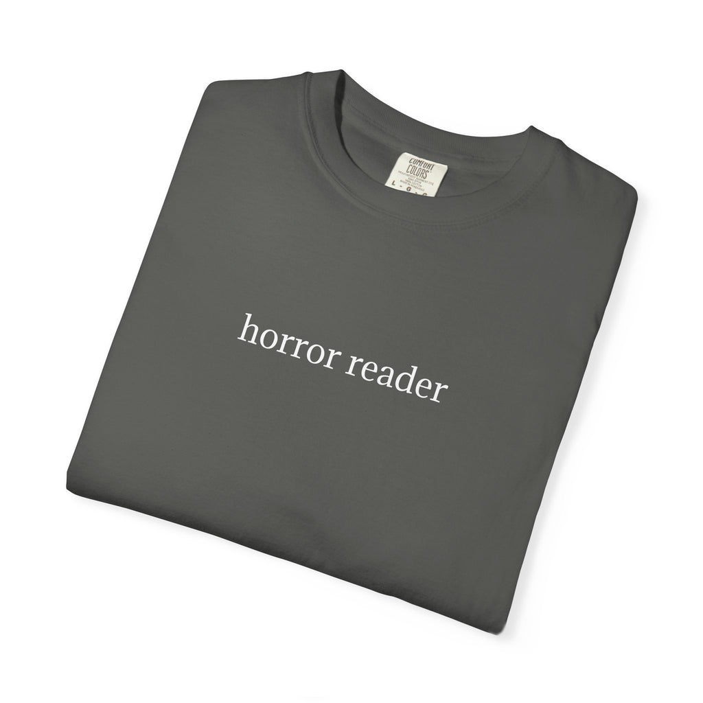 horror reader t-shirt
