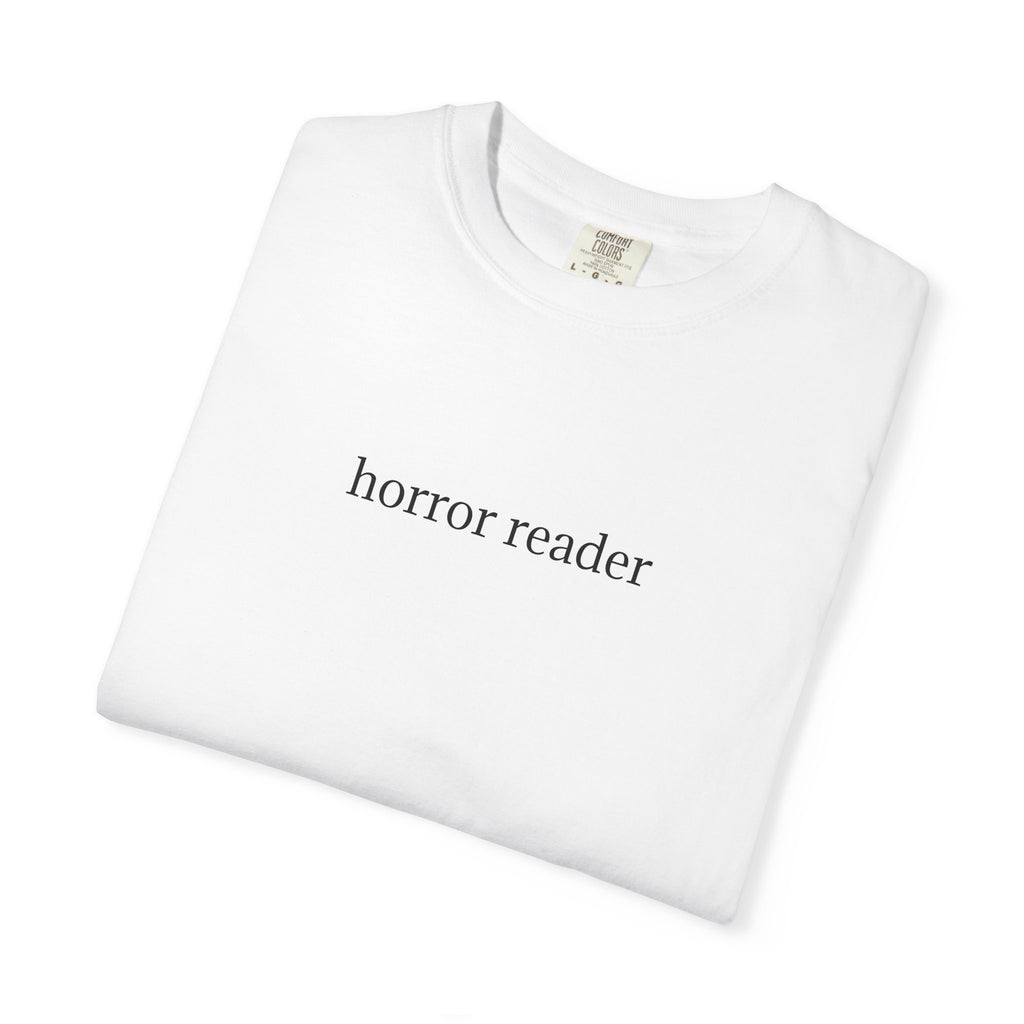 horror reader t-shirt