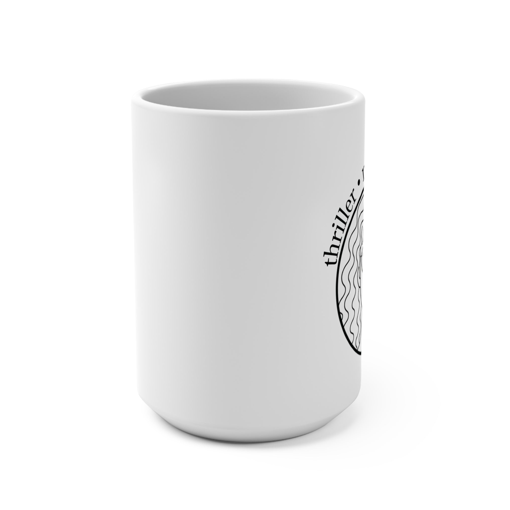 kurryreads logo 15oz mug
