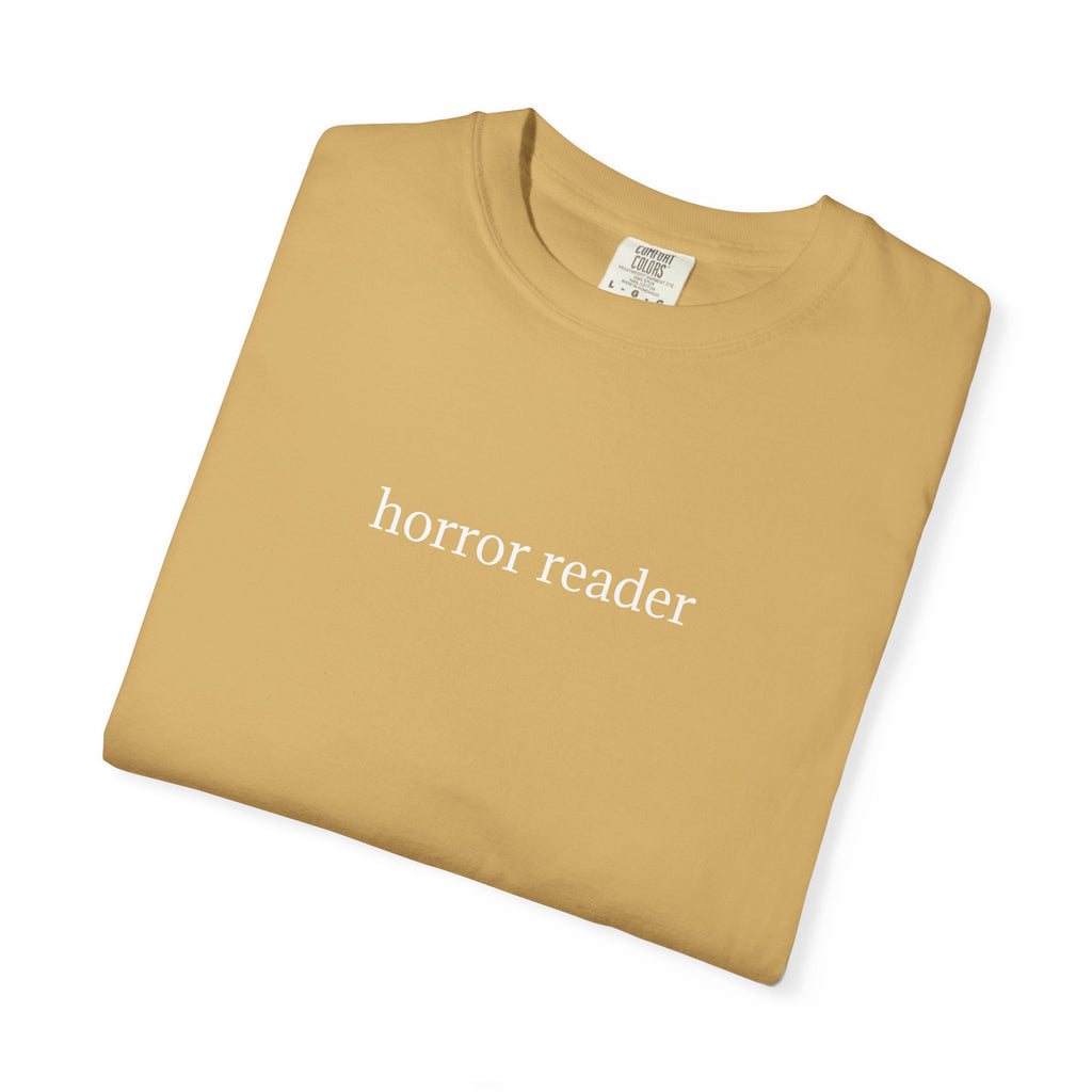 horror reader t-shirt