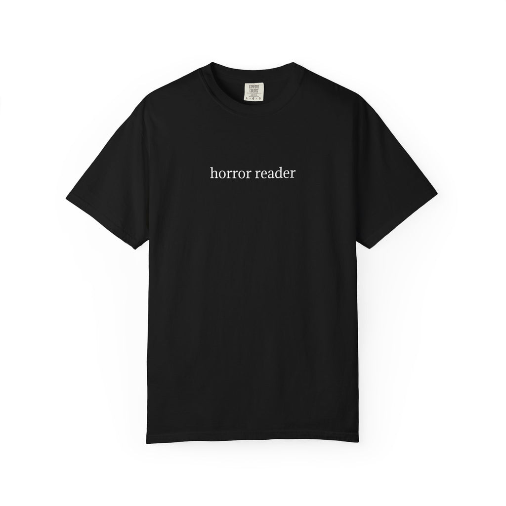 horror reader t-shirt