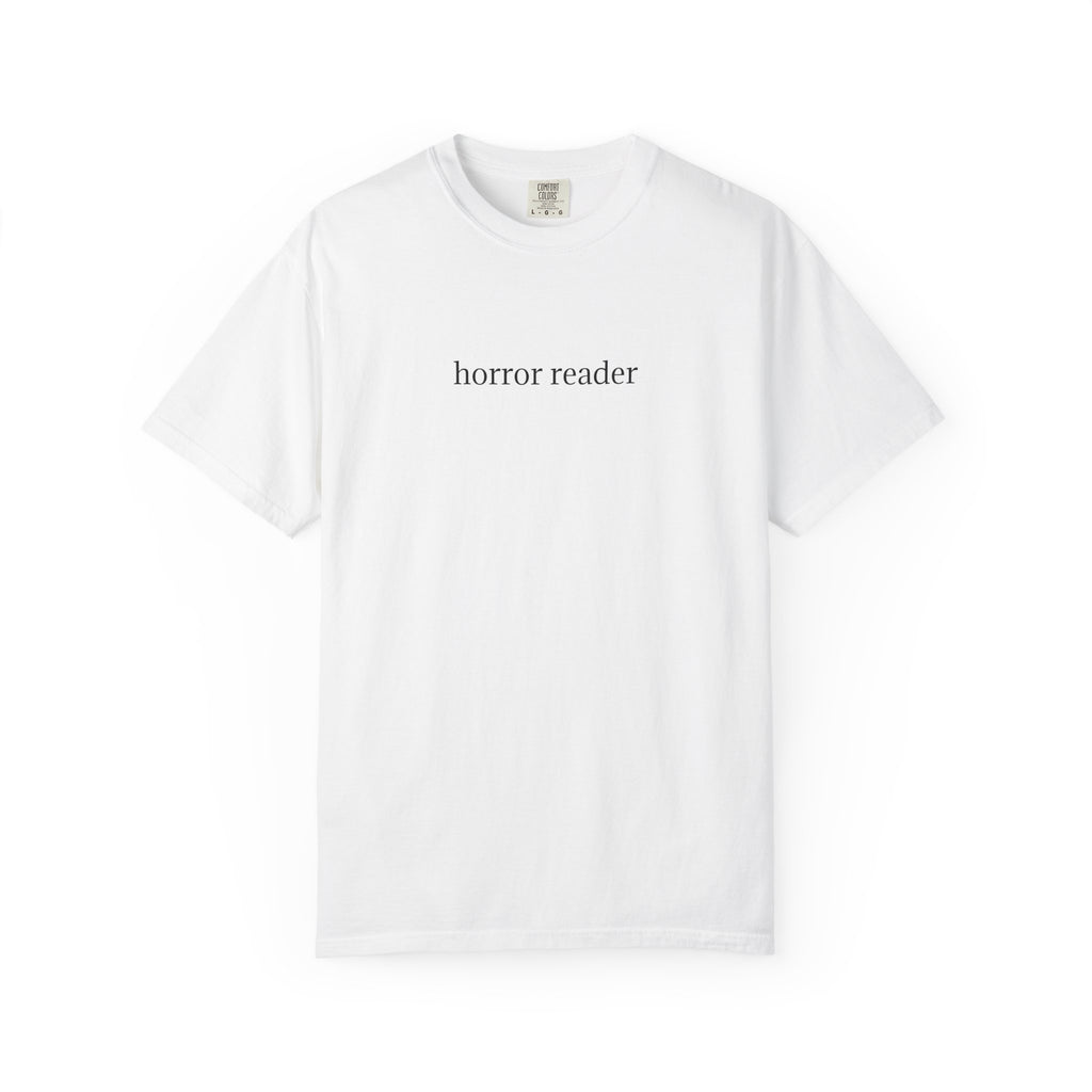 horror reader t-shirt