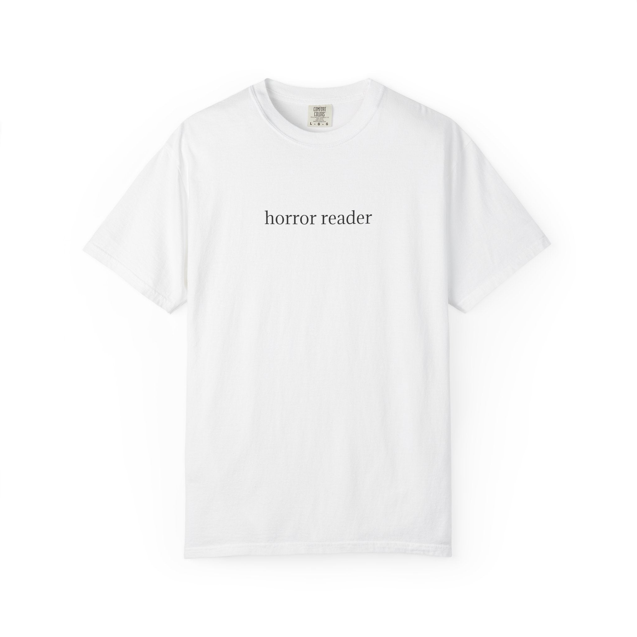 horror reader t-shirt