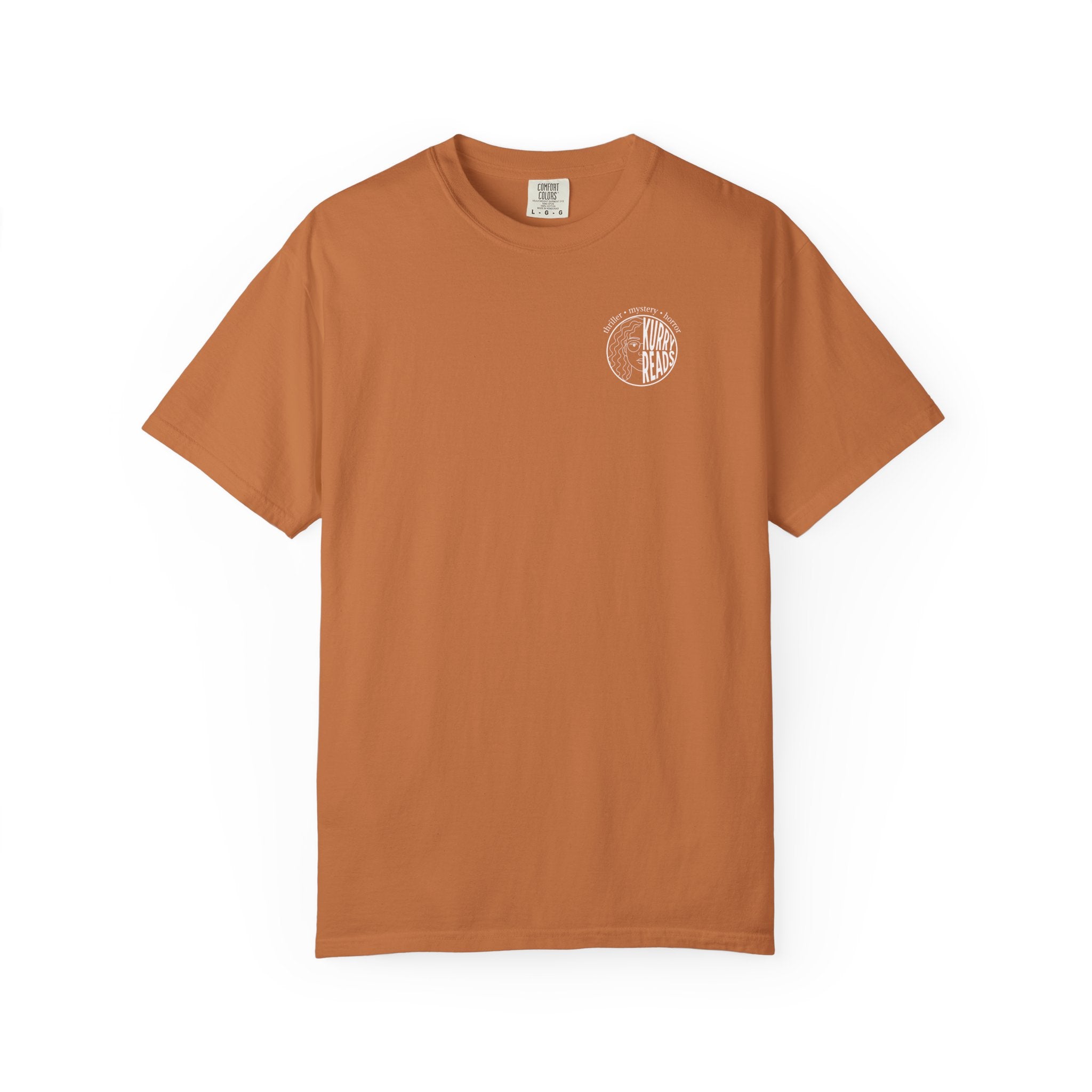 kurryreads logo t-shirt