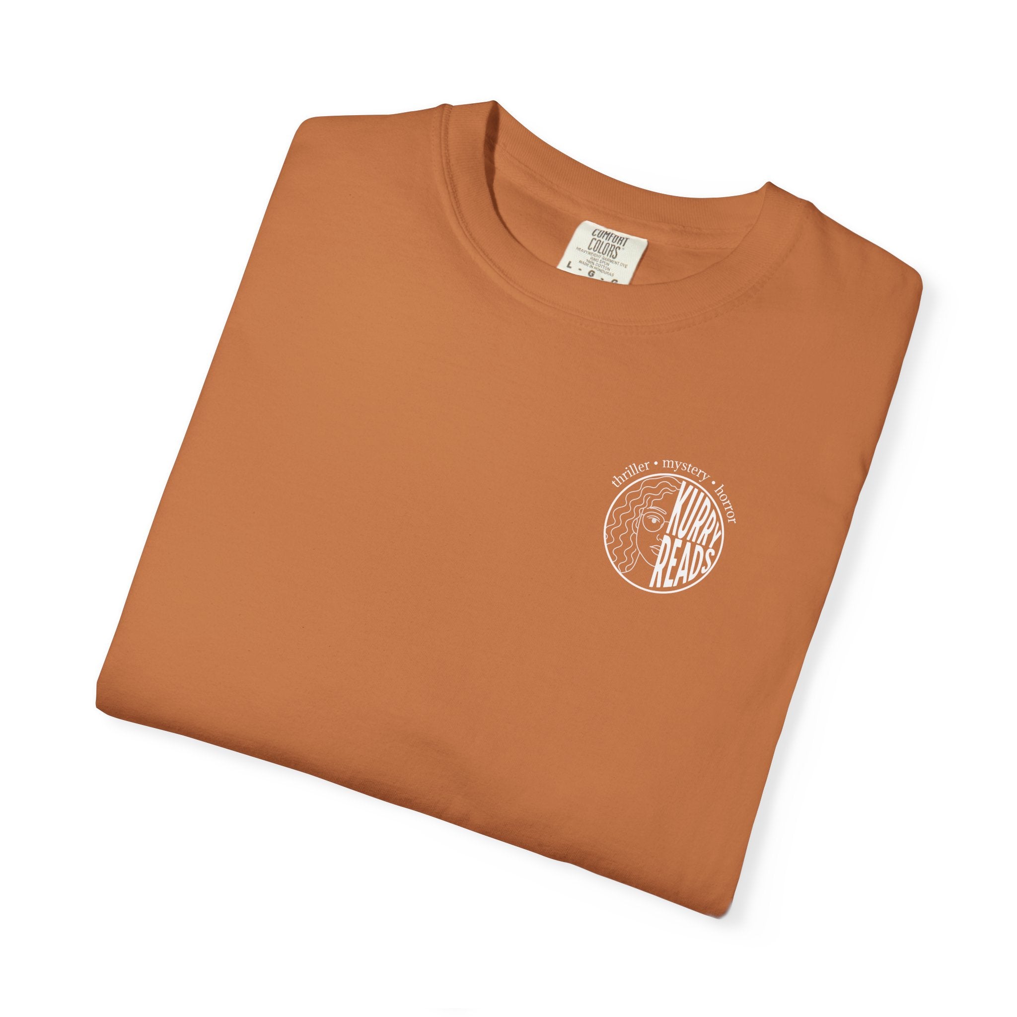 kurryreads logo t-shirt