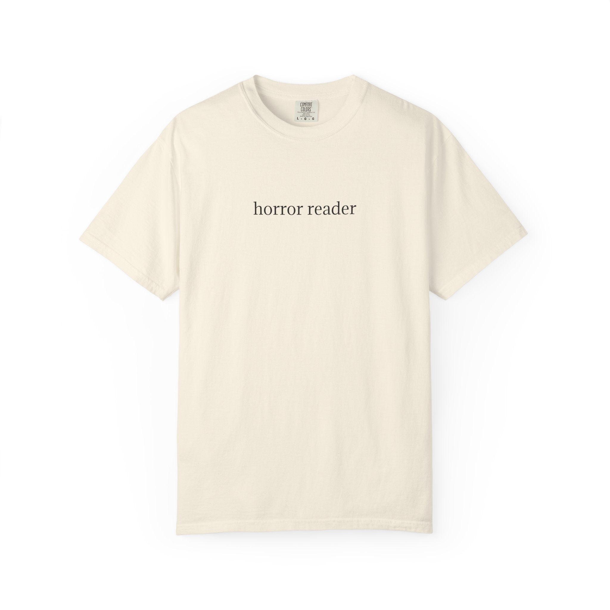 horror reader t-shirt