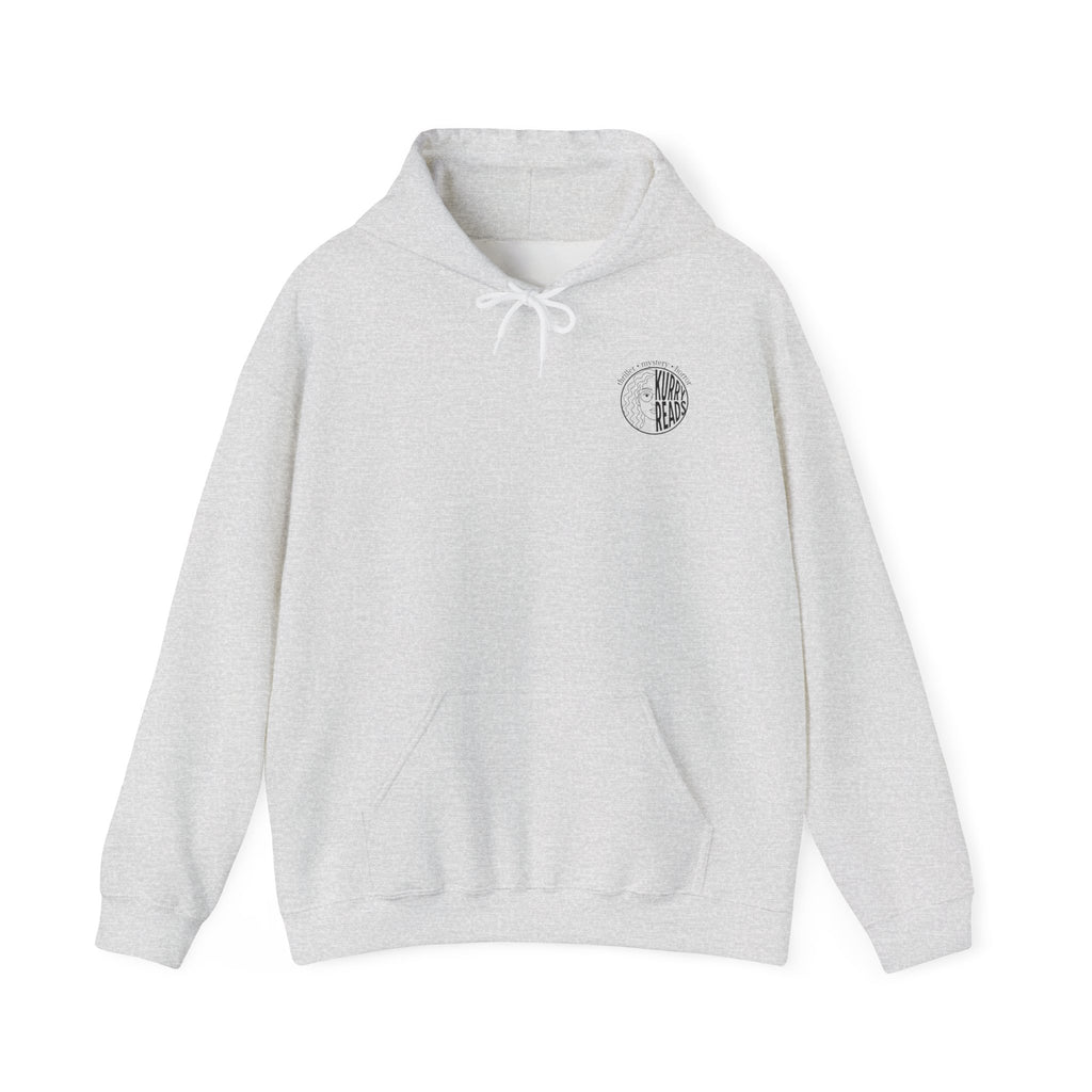 kurryreads logo hoodie