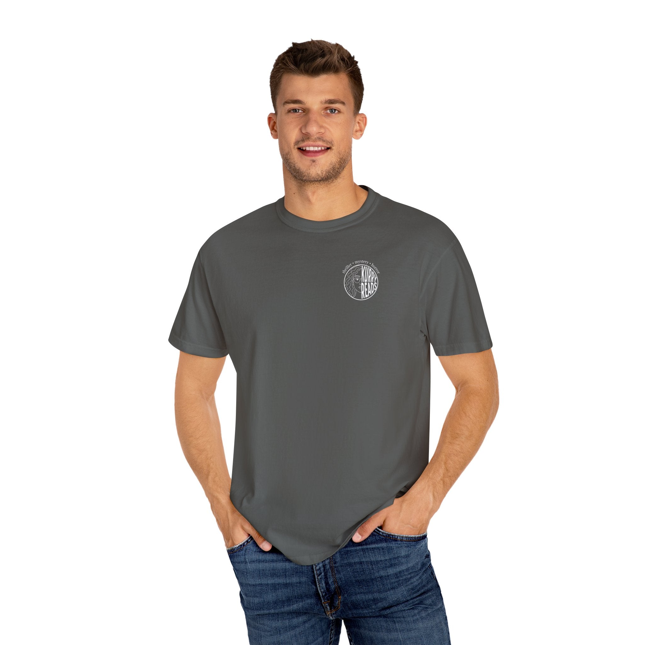 kurryreads logo t-shirt